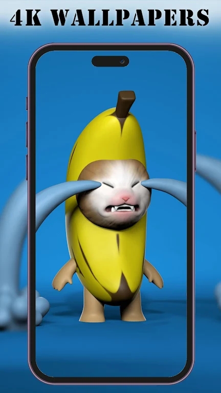 Banana Cat Wallpaper-图1