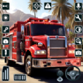 消防车救援冒险(Fire Truck Rescue Game)是一款冒险手游，游戏中你化身为一名消防员，你的任务就是将被困人员解救出来，这个过程是危险又刺激的，同时你还需要不断的升级自己的等级，从而解锁全部的游戏内容哦，感兴趣的快来体验一下消防车救援冒险游戏体验吧。