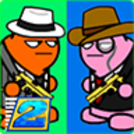 疯狂的枪2(Mayhem Gun Crazy 2)是一款特别好玩的战斗类型的游戏，玩家可以在游戏当中去体验中文语言，并且还可以解锁出很多的武器，此游戏的版本已经升级为解锁版，射击敌人的时候可以直接拿起自己的武器，并且能够躲在暗处，瞄准对手去射击，展现出来的美食画面风格，看上去也是特别的唯美。