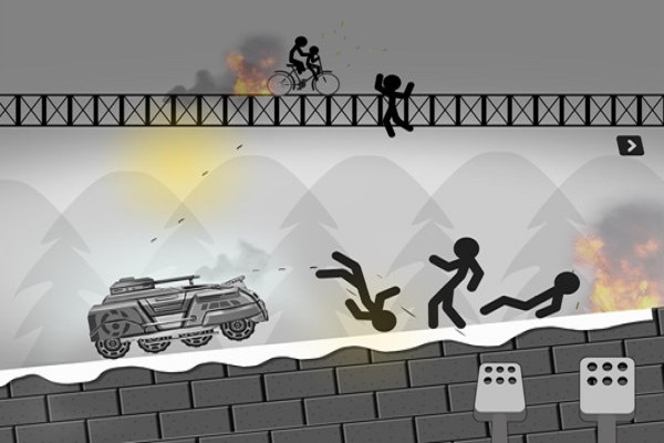 火柴人越野车毁灭最新版-图3