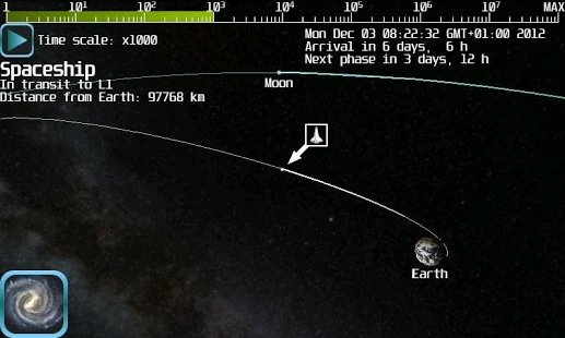 3D太空旅行模拟器游戏-图1