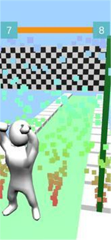 跑酷男人3D游戏
