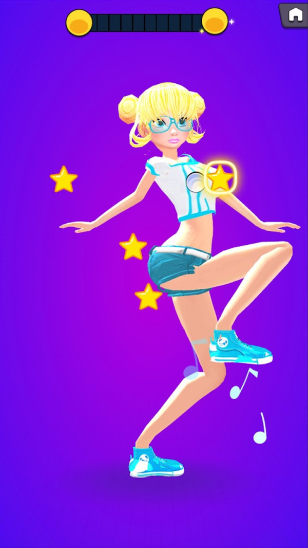 卡通女孩舞蹈-图3