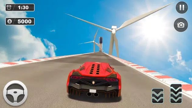 超级英雄坡道赛车竞速-图1