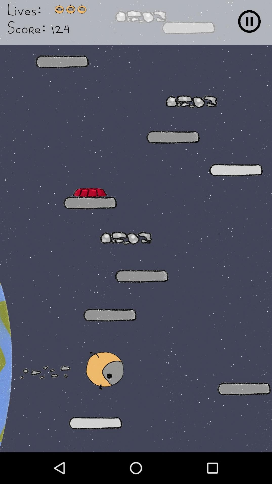 Doodle Jump Space